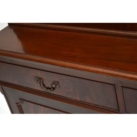 Großes antikes Bookcase Bücherschrank