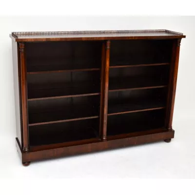 Open Bookcase aus Rosewood antik