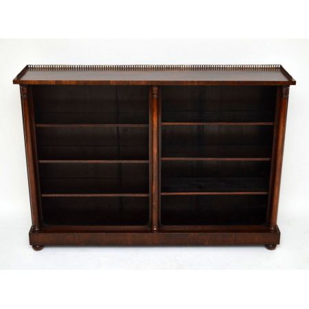 Open Bookcase aus Rosewood antik