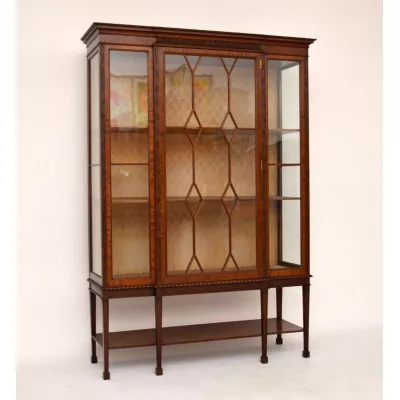 Stilvolle antike Vitrine Edwardian