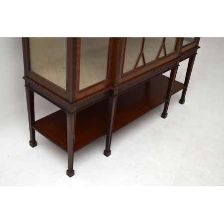 Stilvolle antike Vitrine Edwardian