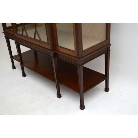 Stilvolle antike Vitrine Edwardian