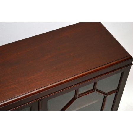 Antiker Edwardian Bücherschrank Mahagoni