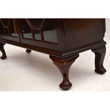 Antiker Edwardian Bücherschrank Mahagoni