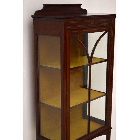 Schöne antike Edwardian Vitrine