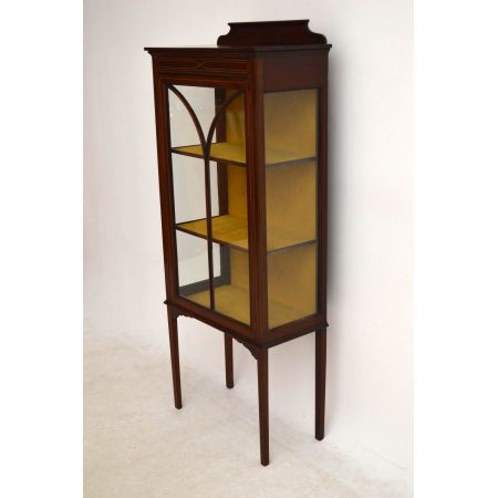 Schöne antike Edwardian Vitrine