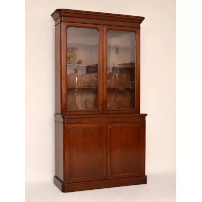 Antiker Victorian Bookcase Bücherschrank 1860