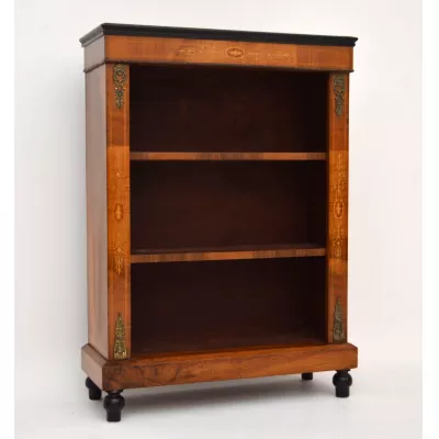 Antikes Open Bookcase Bücherregal