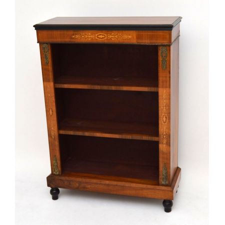 Antikes Open Bookcase Bücherregal