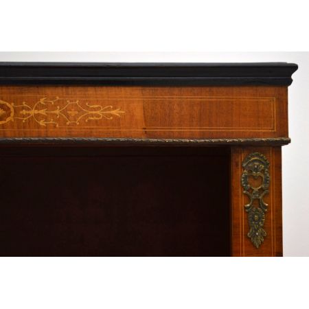 Antikes Open Bookcase Bücherregal