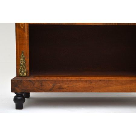 Antikes Open Bookcase Bücherregal