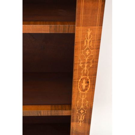 Antikes Open Bookcase Bücherregal