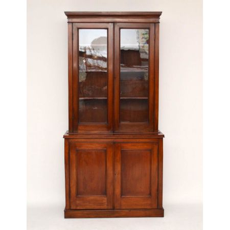 Antikes Victorian Bücherregal Bücher Schrank