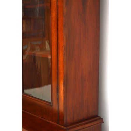 Antikes Victorian Bücherregal Bücher Schrank