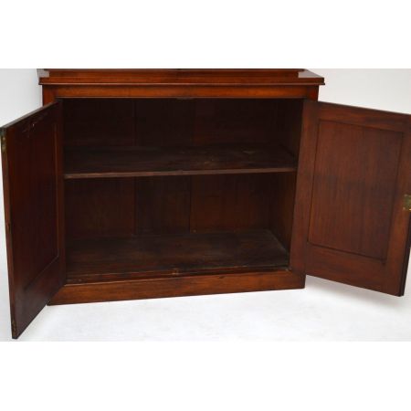 Antikes Victorian Bücherregal Bücher Schrank