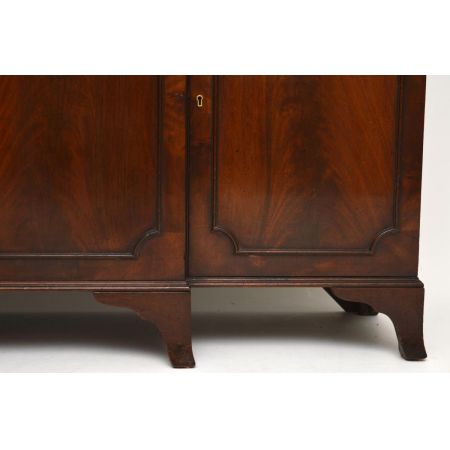 Antike Mahagoni Vitrine