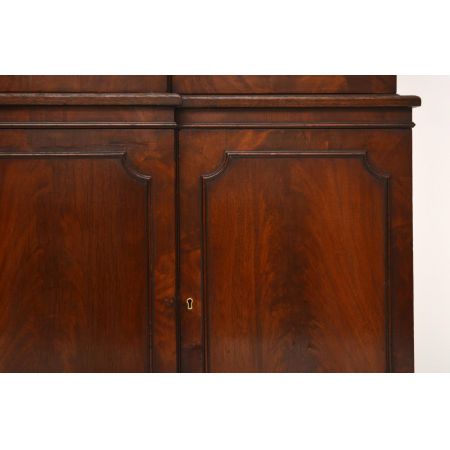 Antike Mahagoni Vitrine