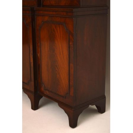 Antike Mahagoni Vitrine