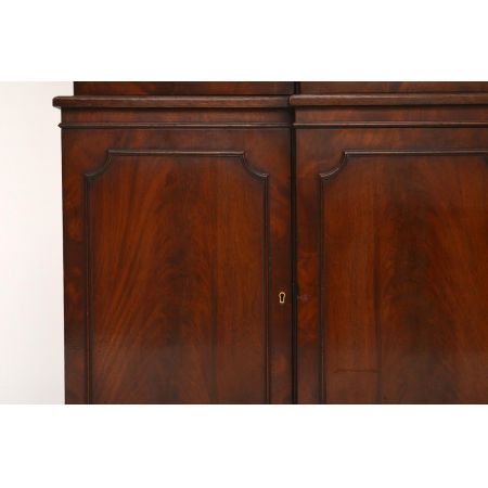 Antike Mahagoni Vitrine