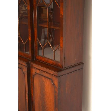 Antike Mahagoni Vitrine