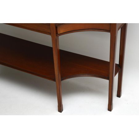 Große Edwardian Mahagoni Vitrine