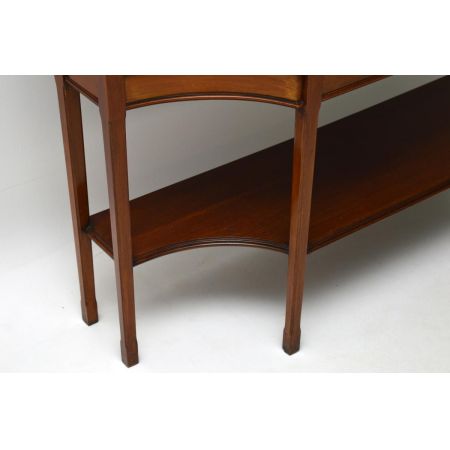 Große Edwardian Mahagoni Vitrine