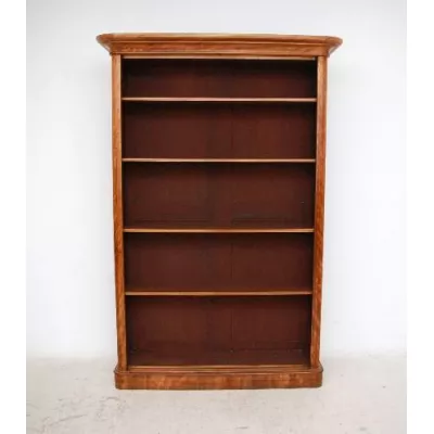 Offenes Bookcase Antique Victorian Satin Birch 