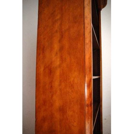 Offenes Bookcase Antique Victorian Satin Birch 