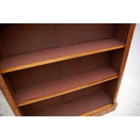 Offenes Bookcase Antique Victorian Satin Birch 