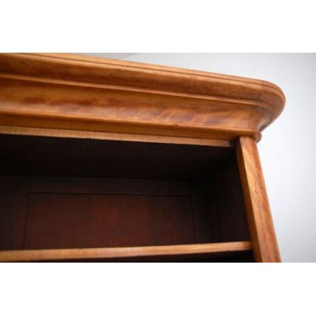 Offenes Bookcase Antique Victorian Satin Birch 