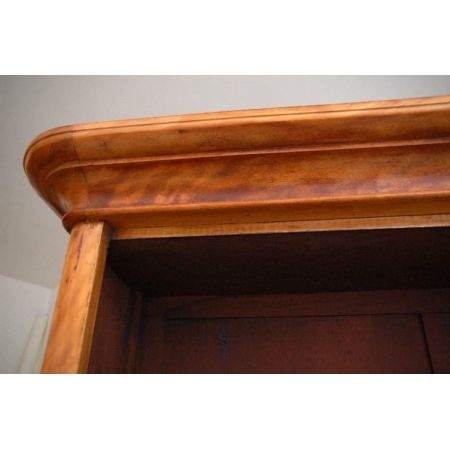 Offenes Bookcase Antique Victorian Satin Birch 