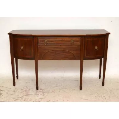 Antiikes  Edwardian  Intarsiertes  Mahogany Sideboard