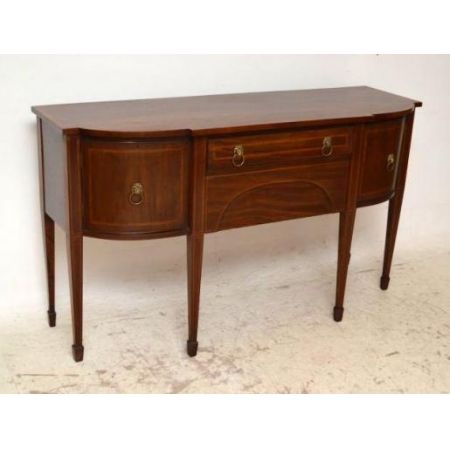 Antiikes  Edwardian  Intarsiertes  Mahogany Sideboard