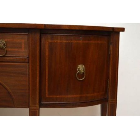 Antiikes  Edwardian  Intarsiertes  Mahogany Sideboard