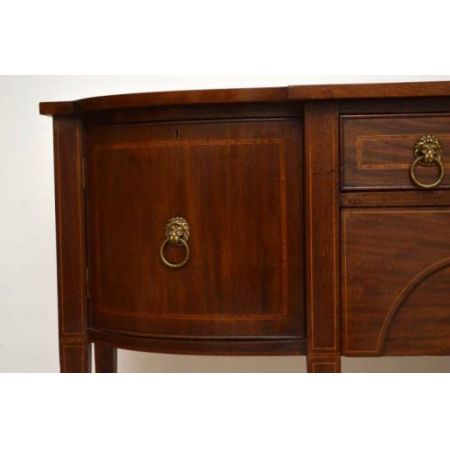 Antiikes  Edwardian  Intarsiertes  Mahogany Sideboard