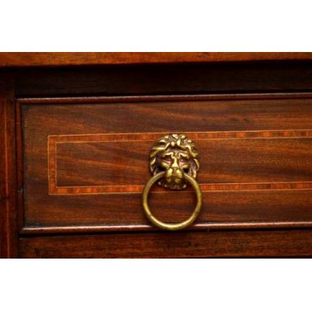 Antiikes  Edwardian  Intarsiertes  Mahogany Sideboard