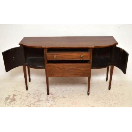 Antiikes  Edwardian  Intarsiertes  Mahogany Sideboard