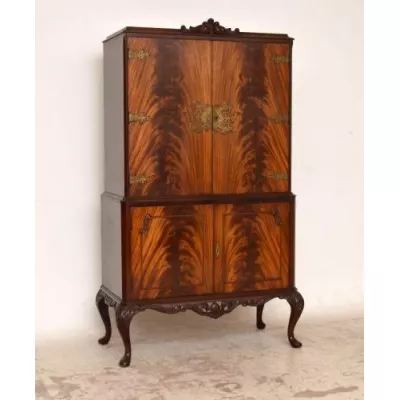 Antike Bar Cocktail Cabinet Hausbar