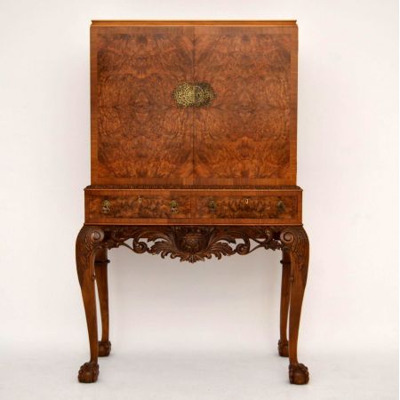 Antike Queen Anne Hausbar Schrank