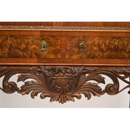 Antike Queen Anne Hausbar Schrank