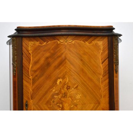 Antiker Intarsien Schrank Sideboard