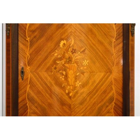 Antiker Intarsien Schrank Sideboard