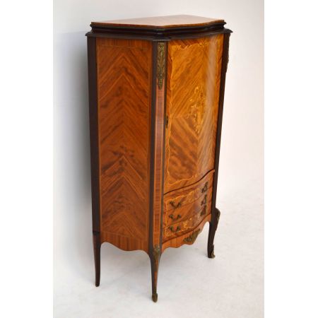 Antiker Intarsien Schrank Sideboard