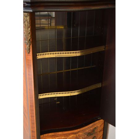 Antiker Intarsien Schrank Sideboard