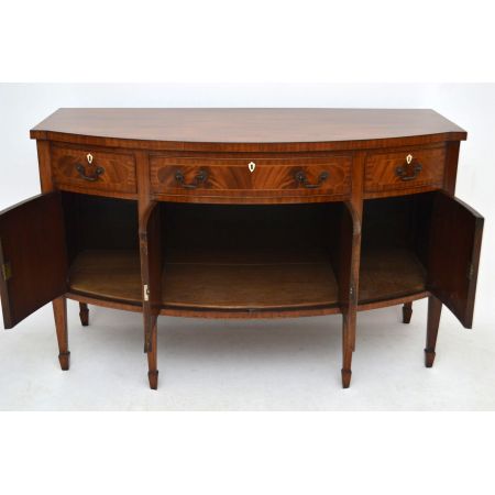 Antikes Bowfront Kommode