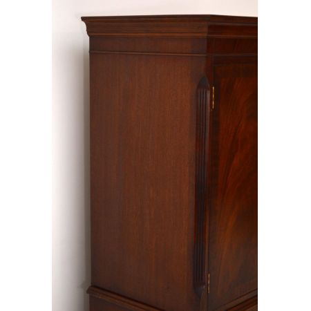 Antiker Georgian Mahagoni Schrank - Tallboy