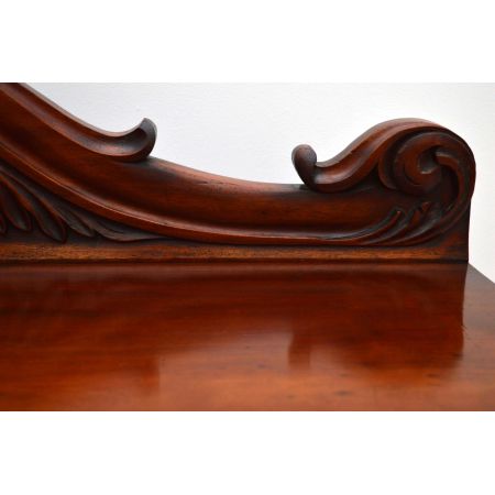 Antiker William IV Mahagoni Chiffonnier Sideboard