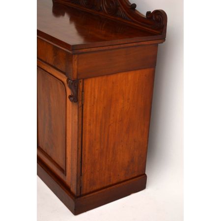 Antiker William IV Mahagoni Chiffonnier Sideboard