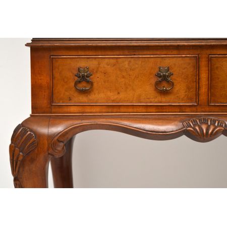 Antikes Burr Walnuss Cocktail Schrank