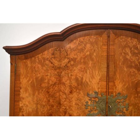 Antikes Burr Nussbaum Cocktail Getränke Kabinett